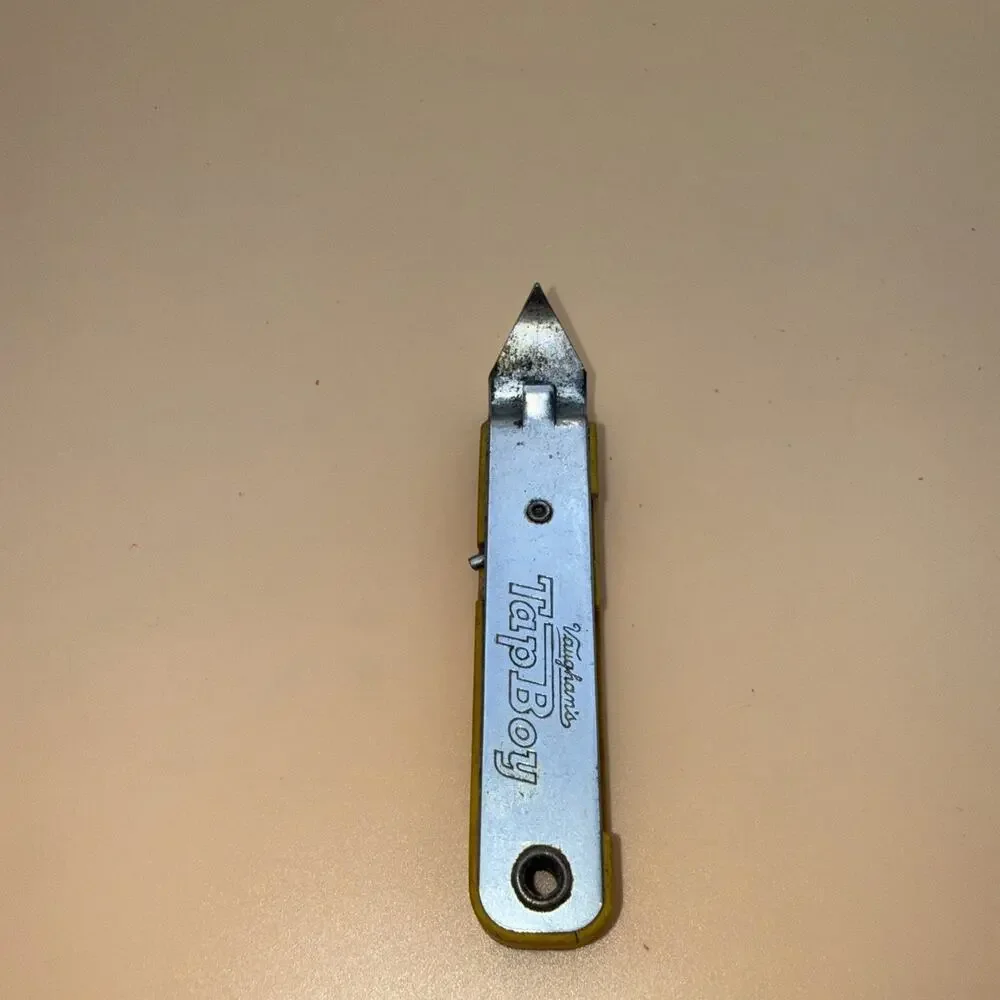 Vintage Vaughan's TAP BOY Yellow Bottle Can Opener with Corkscrew Chicago USA